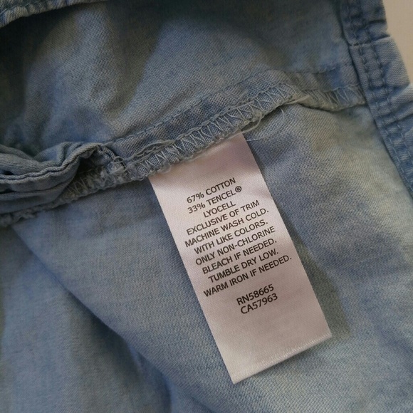 Tucker and Tate Girls Denim Dress - Picture 5 of 6